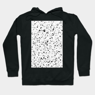 Black, White and Grey Speckles Hoodie